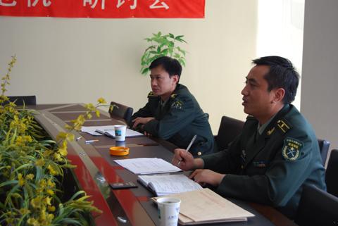 市鎮兵辦各領導來我廠進行兵役執法檢查